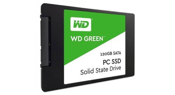 اس اس دی اینترنال وسترن دیجیتال مدل Green PC WDS120G2G0A
