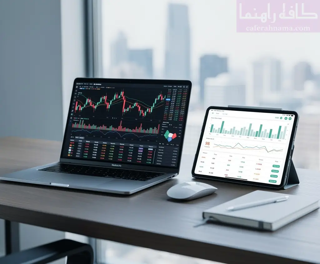 تبلت یا لپتاپ برای ترید